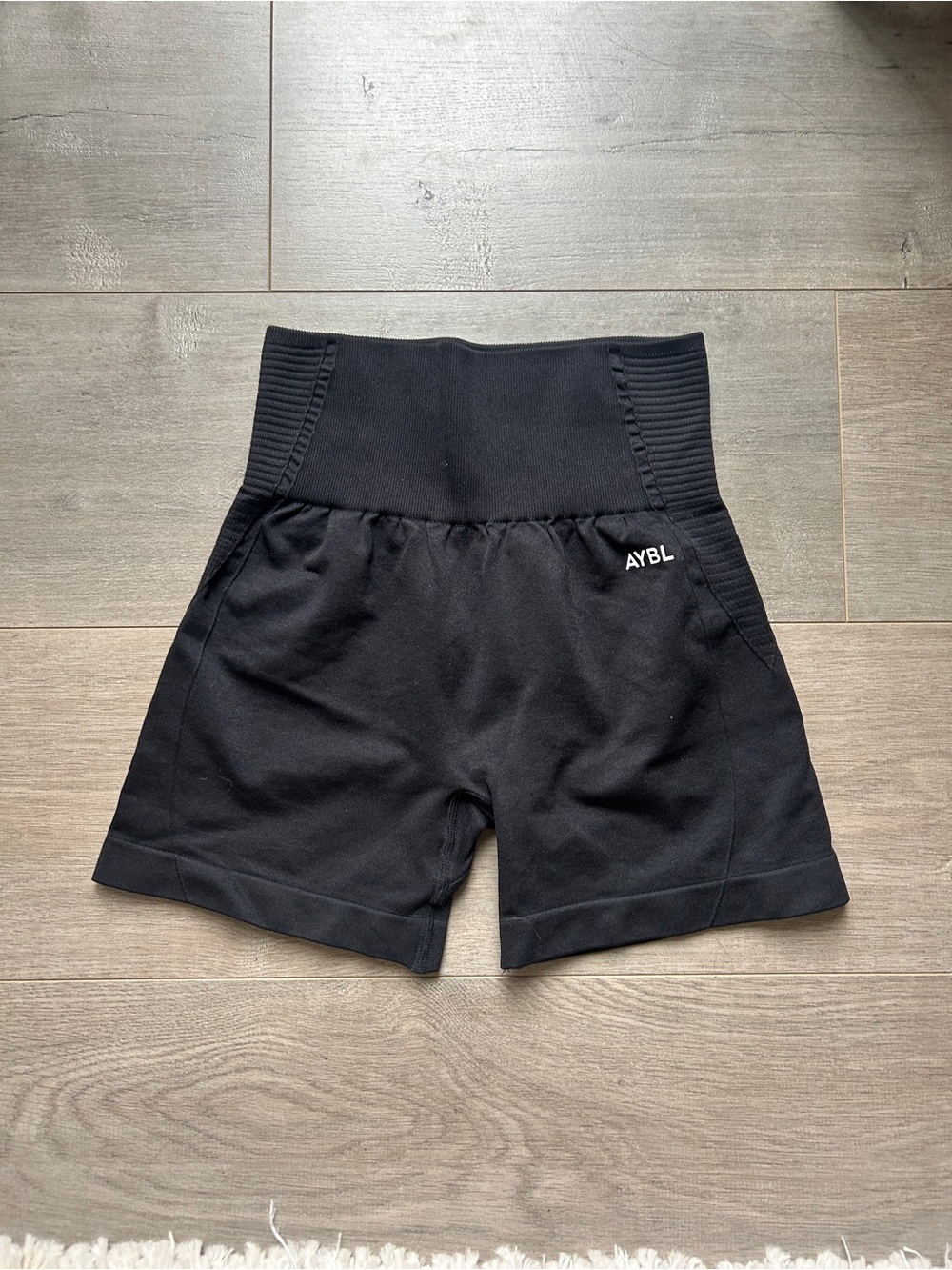 AYBL V2 Seamless Shorts Black Small - EUC🖤